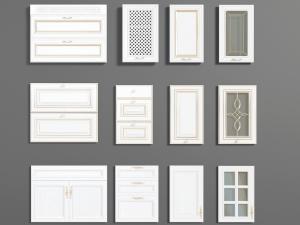 简欧白色抽屉门柜门