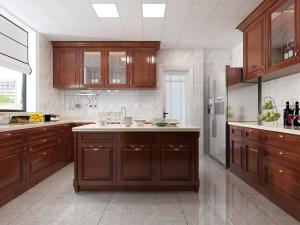 美式厨房中岛橱柜