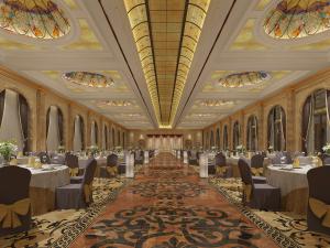 欧式酒店宴会厅就餐区