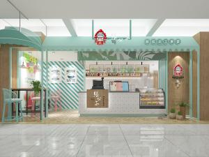 北欧奶茶店饮品店