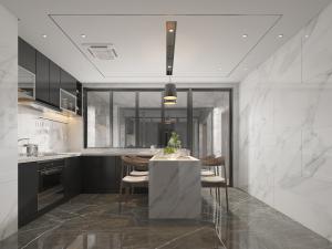 后现代厨房餐厅