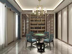 新中式棋牌室麻将室