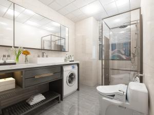 新中式卫浴间卫生间