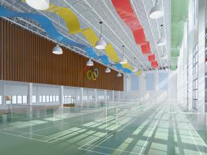 北欧体育馆排球馆3d模型 北欧体育馆排球馆