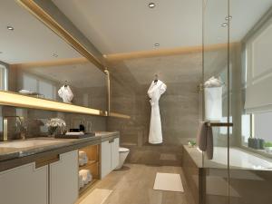 新中式卫浴间卫生间