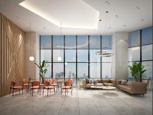 现代轻奢售楼处洽谈区