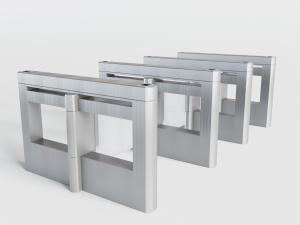 现代不锈钢闸门通道