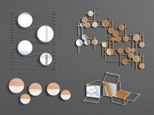 现代轻奢墙饰挂件