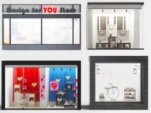 商场卖场橱窗展示