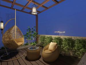 东南亚阳台阳光房