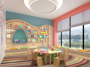 现代幼儿园教室3d模型 现代幼儿园教室