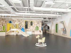 现代幼儿园活动室3d模型 现代幼儿园活动室