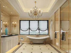 简欧卫浴间卫生间浴缸