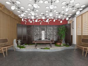 新中式古筝琴房