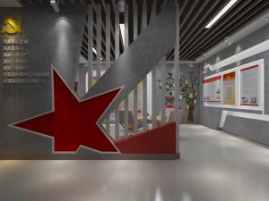 现代党建文化宣传室展厅