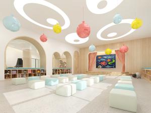 现代幼儿园教室3d模型 现代幼儿园教室