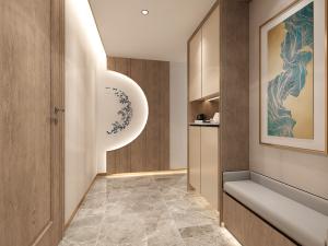 新中式玄关门厅过道