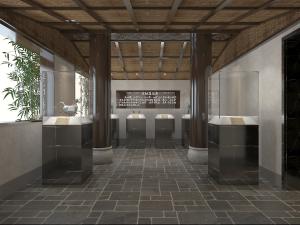 新中式展厅博物馆3d模型 新中式展厅博物馆