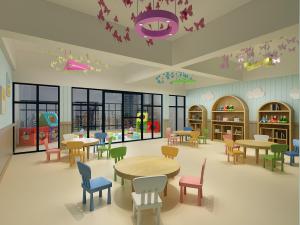 现代幼儿园教室3d模型 现代幼儿园教室