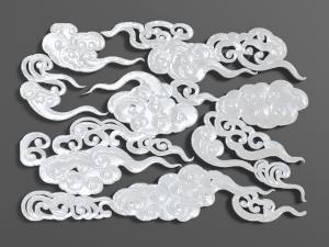 中式祥云墙饰挂件