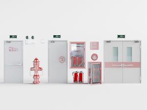 现代消防栓、防火门消防器材