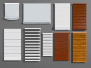 现代布艺拉帘卷帘升降帘