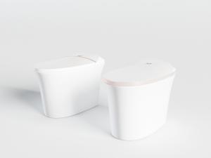 现代马桶坐便器