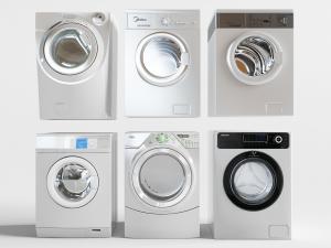 现代不锈钢滚筒洗衣机