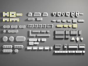 现代工业机械零部件