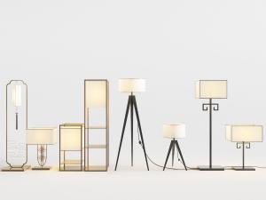 新中式落地灯台灯