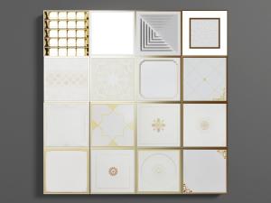 欧式厨卫吊顶出风口、格栅灯