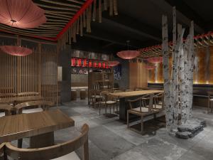 新中式餐馆饭店