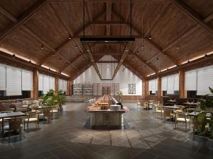 北欧自助餐店餐馆饭店