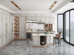 北欧水吧台厨房餐厅