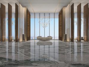 新中式酒店大堂大厅