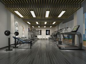 后现代健身房3d模型 后现代健身房