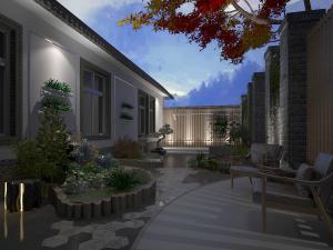 新中式露台阳台