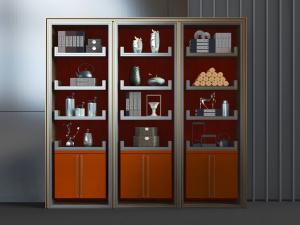 新中式装饰置物柜