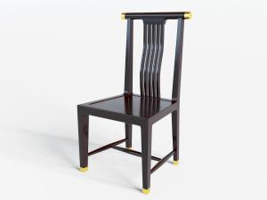 新中式实木餐椅