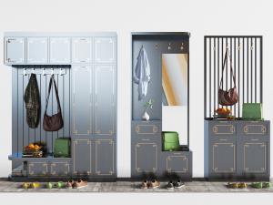 新中式玄关鞋柜