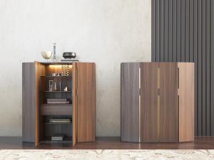 北欧实木储物置物柜