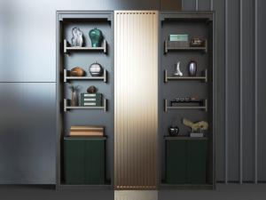 新中式置物架装饰柜