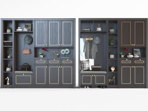 新中式玄关鞋柜