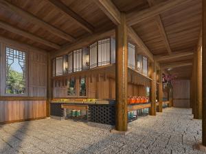 新中式仿古水果店