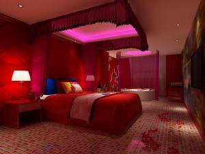 现代主题酒店客房