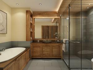 新中式民宿卫浴间卫生间