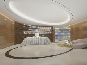 后现代公司接待前台