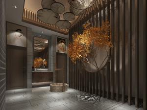 新中式公共卫生间洗手间