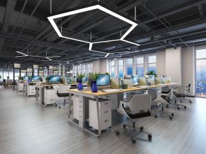 工业风公共办公区