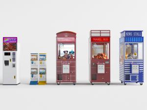 现代可移动的娃娃机娱乐设施设备3d模型 现代可移动的娃娃机娱乐设施设备